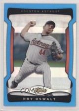 2009 Topps Finest Blue Refractor 298/399 Roy Oswalt #118 gh4