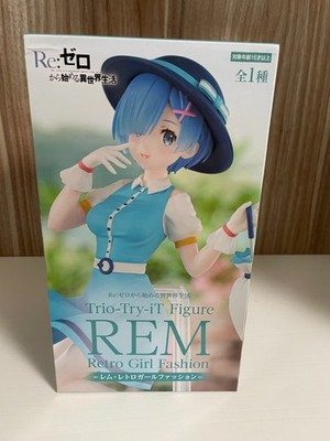Furyu Statue Re:Zero Starting Life in Another World Trio-Try-iT Rem Retro