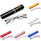 Reading Glasses Reader Spectacles Small Metal Anti Blue Light Eyeglass +1.0～4.0