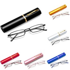 Reading Glasses Reader Spectacles Small Metal Anti Blue Light Eyeglass 1.0  4.0