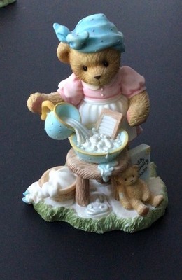 Cherished Teddies Sandra Saturday s Child Works Hard for a Living Figur