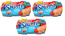 3x Spunt&igrave; Tonno Pomodoro,Brotaufstrich Verteilbarer Creme Thunfisch Tomate,2x84g