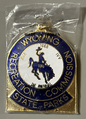 AVA 1988 IVV 1st annual 10k Wyoming recreation commission state parks medal 