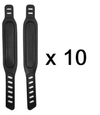 10 COPPIE DI CINGHIE PER PEDALI GENERICI  CYCLETTE BIKE RECUMBENT VERTICAL RE...