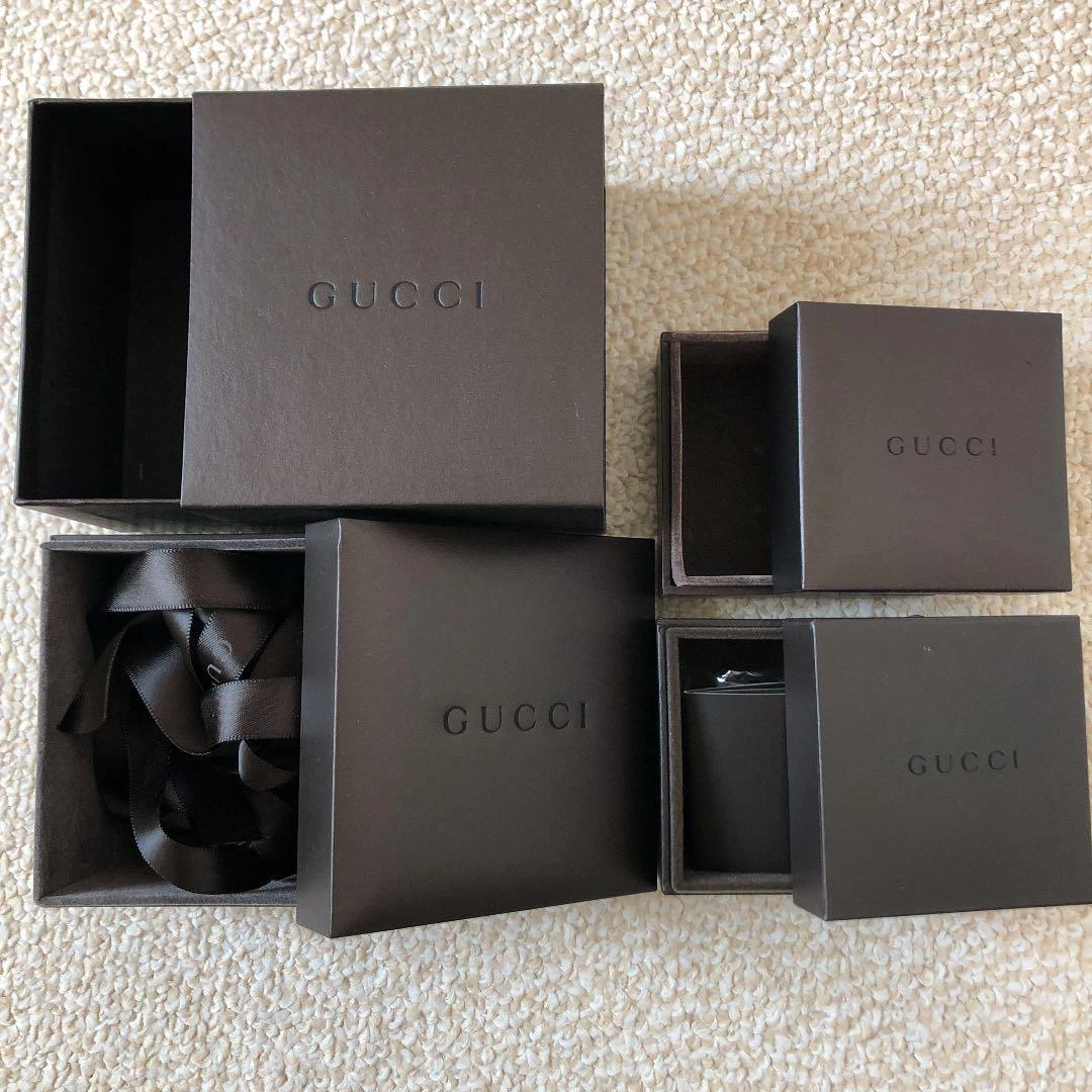 GUCCI boîte vide ruban étui de rangement bijoux mzmr