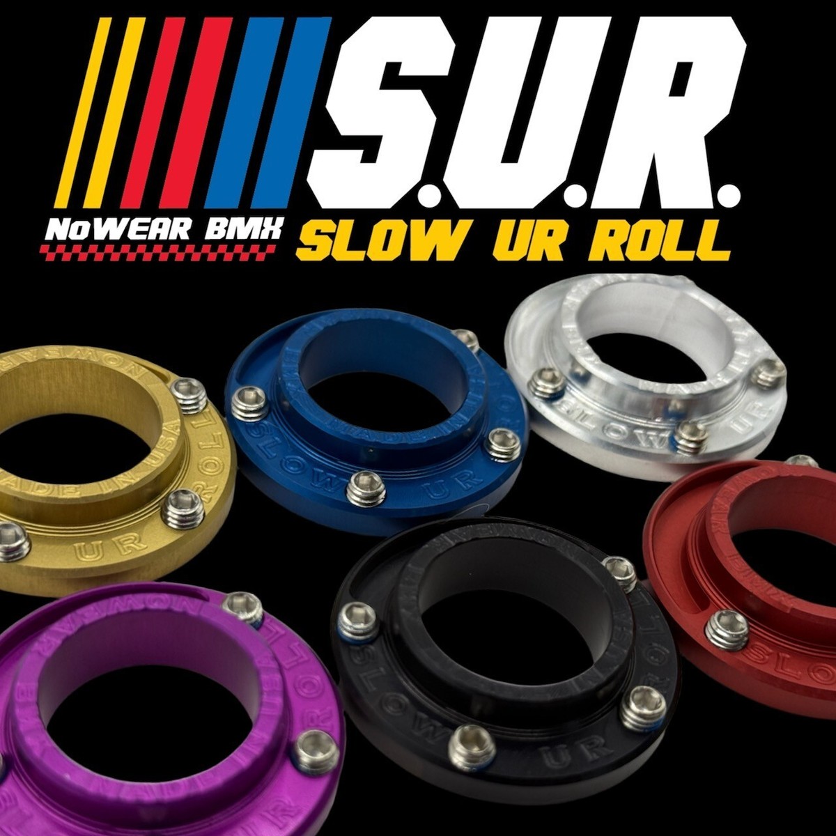 Buy NOWEAR Slow Ur Roll BMX Bottom Bracket Adjustment kit 19 22