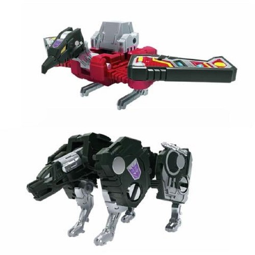 Transformers Netflix War For Cybertron RAVAGE LASERBEAK Complete Wfc