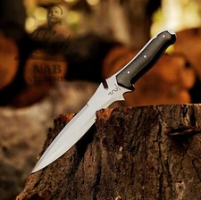 Handmade Leaf Spring Steel RE4 Krauser's Knife,Bowie knife,Tactical Knife USA