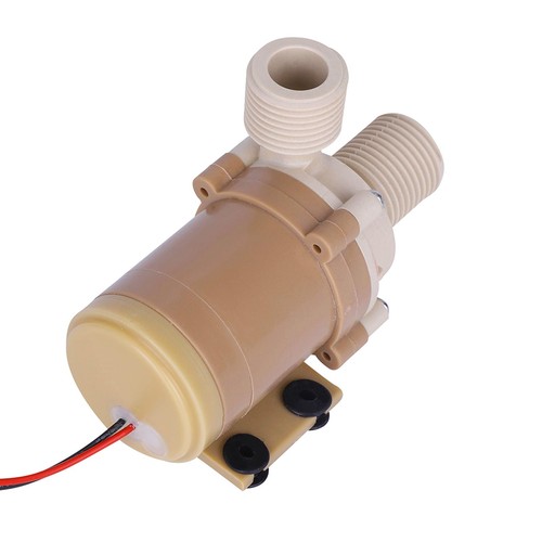 Quiet Brushless DC 12V Submersible Water Circulation Pump for Aquariums and - Bild 6 von 10