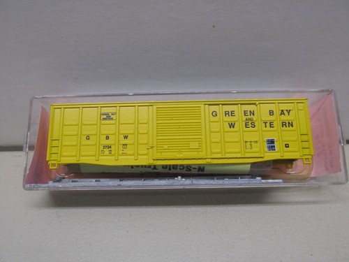 ROUNDHOUSE~ GREEN BAY & WESTERN 50' BOX CAR # 2724~ KIT~ ESCALA N ~ LOTE B | Zustand: New