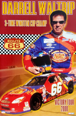 DARRELL WALTRIP #66 Ford Vintage 2000 NASCAR Racing Starline 22x34