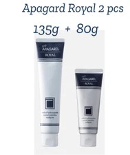 Apagard Royal 2pcs Whitening Toothpaste  2pcs set  135g  + 80g Sangi Japan