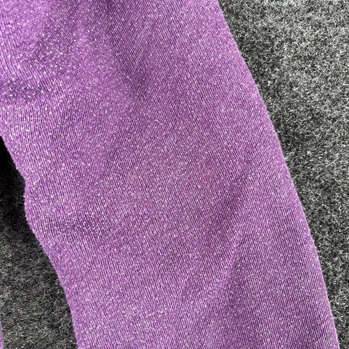 PINK Victoria Secret Hoodie Womens Size L Large Full Zip Purple Sweatshirt 1986 - Picture 4 of 9