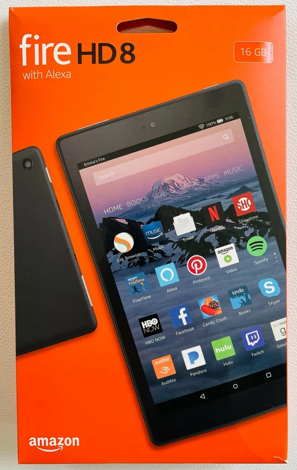 Amazon Fire HD 8 (7th Generation) 16GB, Wi-Fi, 8In - Black - Image 2 of 3
