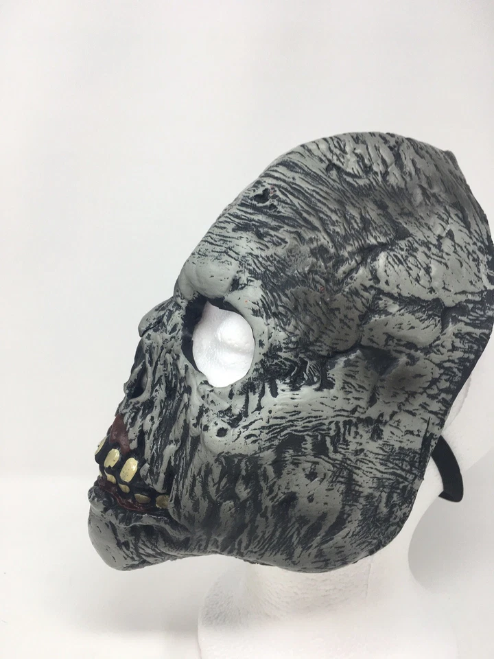 California Costume Collections Inc. Zombie Skeleton Bloody Horror Face Mask - Image 3 of 4