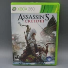 Assassin's Creed III 3 Microsoft Xbox 360 2012 Complete with Manual CIB Tested