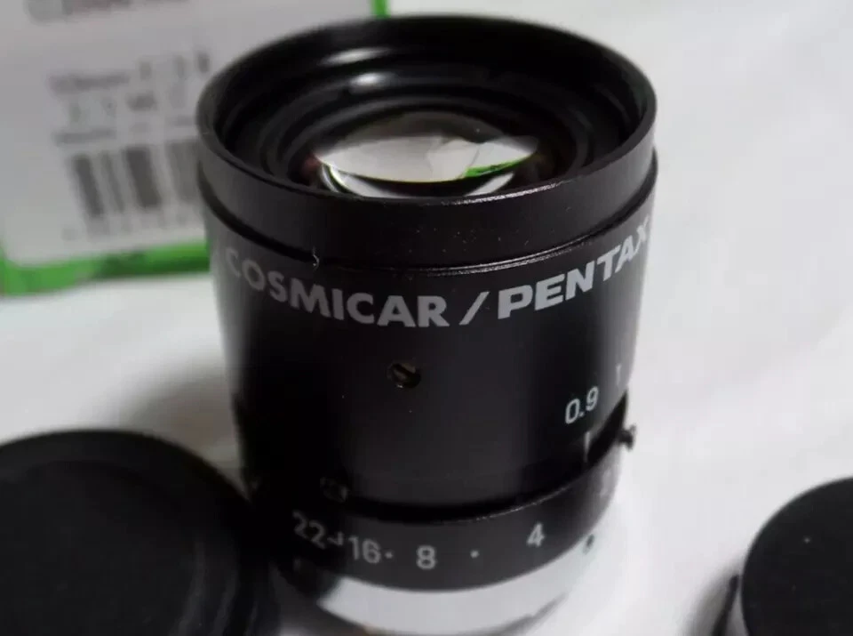 d Vintage Cosmicar Pentax F2.8/50mm M25 Japan Lens C-mount C35001 C5028-M 1397 - Bild 2 von 4