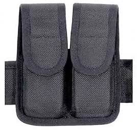 BLACKHAWK Molded Black CORDURA Double Mag Pouch - Double Row-image