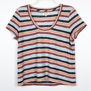 scoop alto colborne madewell stripe tee neck womens shirt