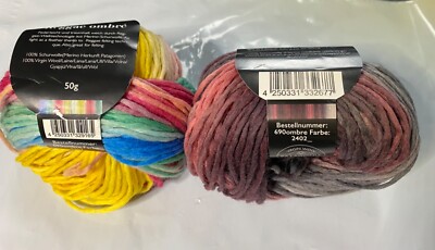 Schoppel yarn, Reggae Ombre, 2 balls of different colors