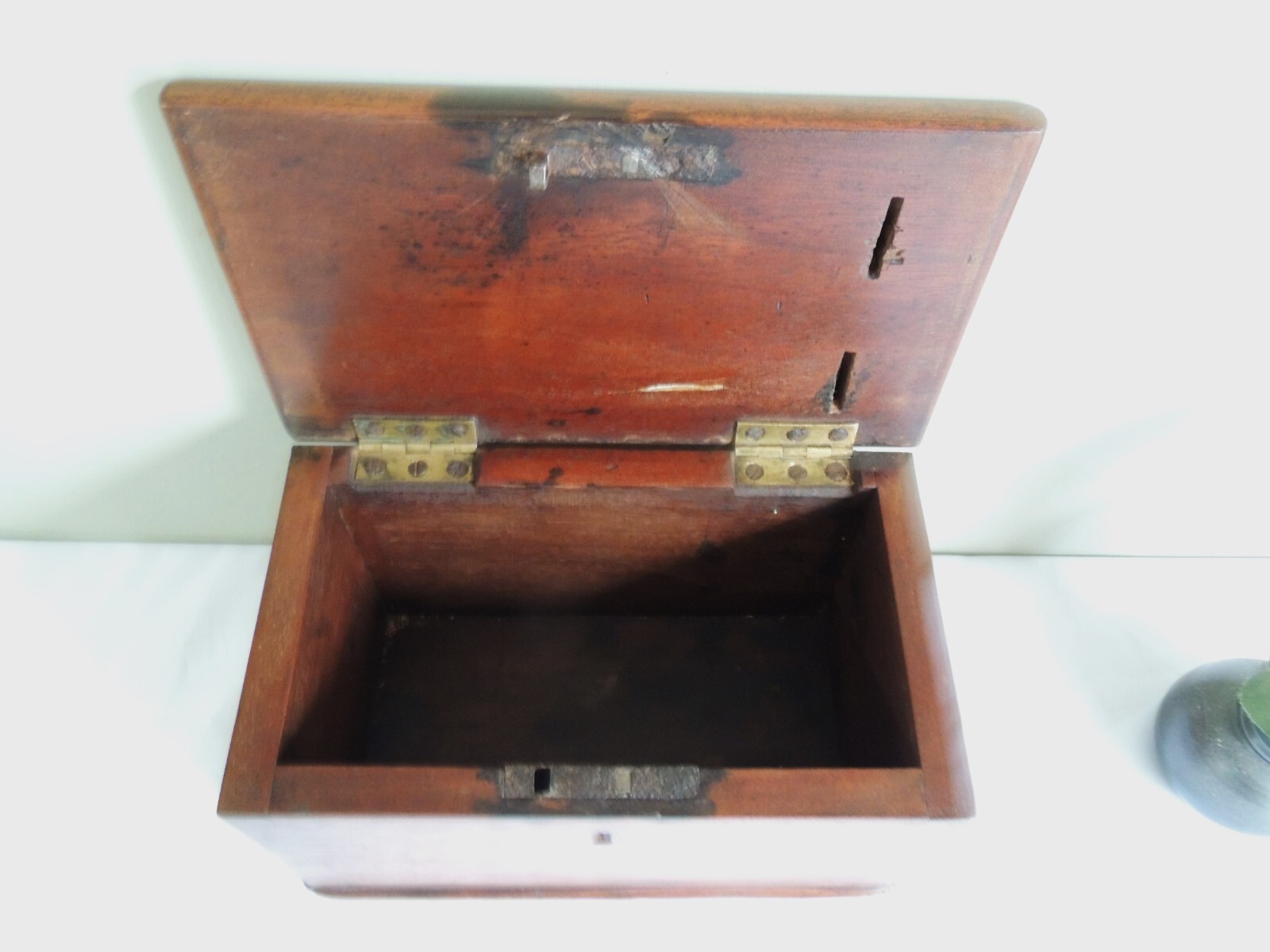 Charming Antique Wooden Box eBay