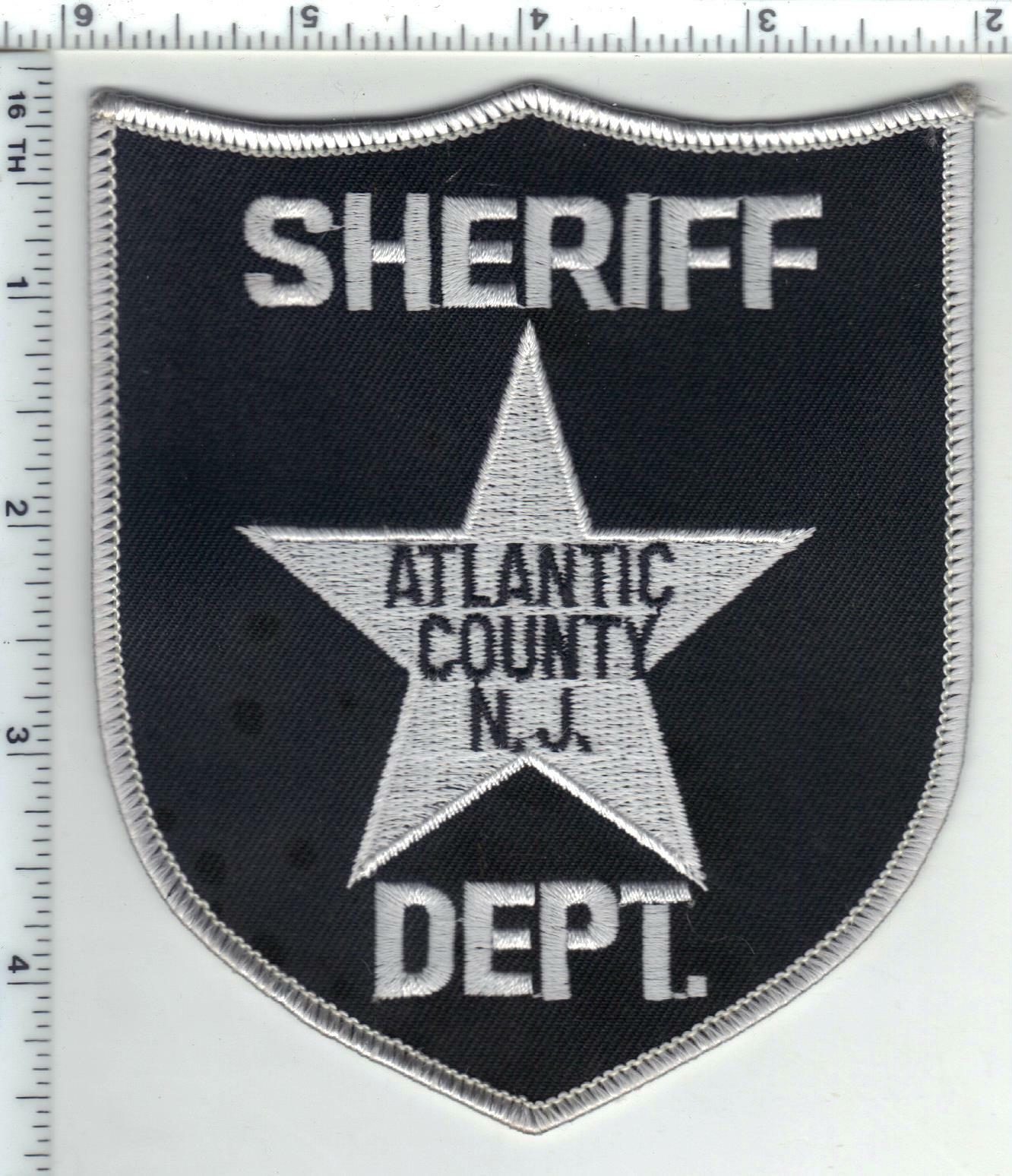 Atlantic County Sheriff (New Jersey) 1st Issue Shoulder patch | eBay