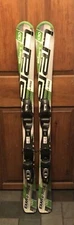 130 cm Elan Exar E-Rise skis bindings +Dalbello boots (womens 6, 6.5, 7) + poles