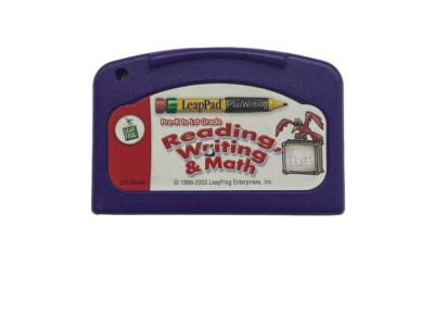 LEAP FROG Reading Writing and Math Pre-K - 1st Grade Game Cartridge Leap Pad  