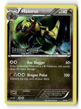 Pokemon Card Haxorus LP Dragon Vault 16/20 Stamped