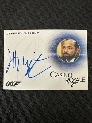 James Bond Classics 2016 Auto Autograph Jeffrey Wright as Felix Leiter B205
