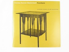 Charles Rennie Mackintosh Furniture 1978 PB Revised Ed Glasgow Collection