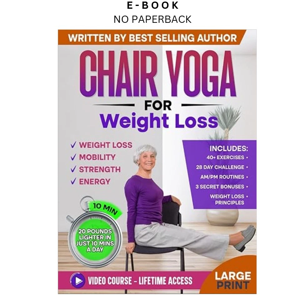 Buy Chair Yoga for Weight Loss & Toning ebook, instant digital download PDF from LD Global
