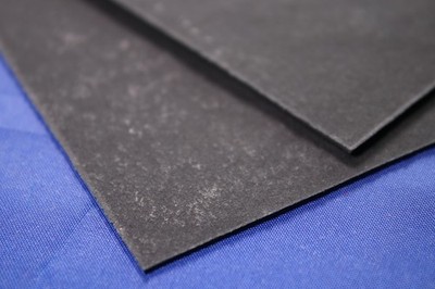 Vulkanfiber; 0,5mm; 210 x 297 mm; schwarz; (VE 2 Stück)