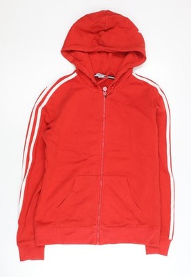 Anta Damen Hoodie rot Full Zip Gr. M Sport Freizeit