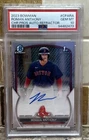 Roman Anthony Bowman Chrome Auto Refractor #/499 - PSA 10 - Red Sox Rookie Auto