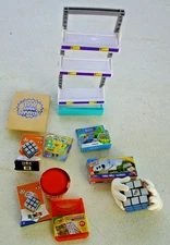 Zuru Mini Brands ~Series 2 ~ Toys ~ Shelf ~ Rubix Cube ~ 10 Pieces ~ Lot 45