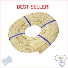 Commonwealth Basket Round Reed 4 2-3/4mm 1-Pound Coil, Approximately 500-Feet