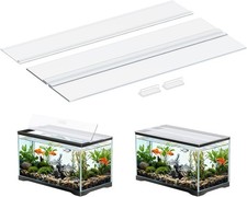 10 Gallon Fish Tank Lid, Impact-Resistant Polycarbonate Canopy, 19.3 x 9.65