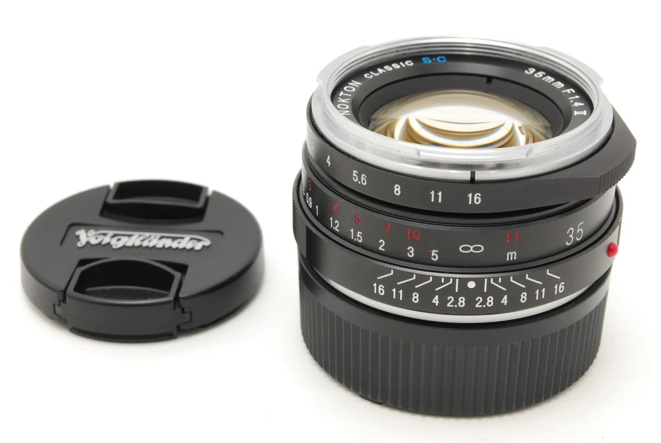 [Excelente como nuevo] Lente Voigtlander NOKTON Classic 35 mm F/1,4 II SC VM ... - Imagen 2 de 4