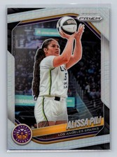2025 Panini Prizm WNBA #78 Alissa Pili Green Prizms