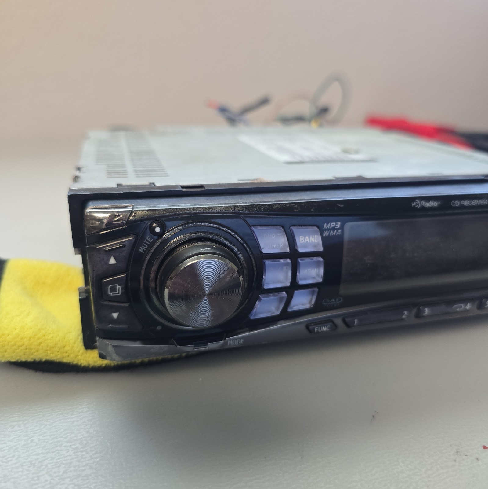 Mp3 Icon Cd Alpine CDA-9856 CD Receiver MP3 WMA Player In-Dash Car Stereo (Tested ...
