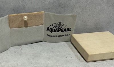 Vintage Benjamin Moore Regal Aquapearl Promotional Sticker Pin
