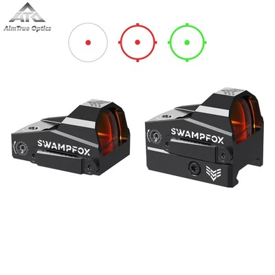 SWAMP FOX Swampfox Kingslayer 1X22mm 3MOA Micro Reflex Red Circle Dot Sight RMR Footprint
