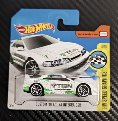 Hot Wheels Custom '01 Acura Integra GSR , Weiß T-Tein , 2017 , OVP