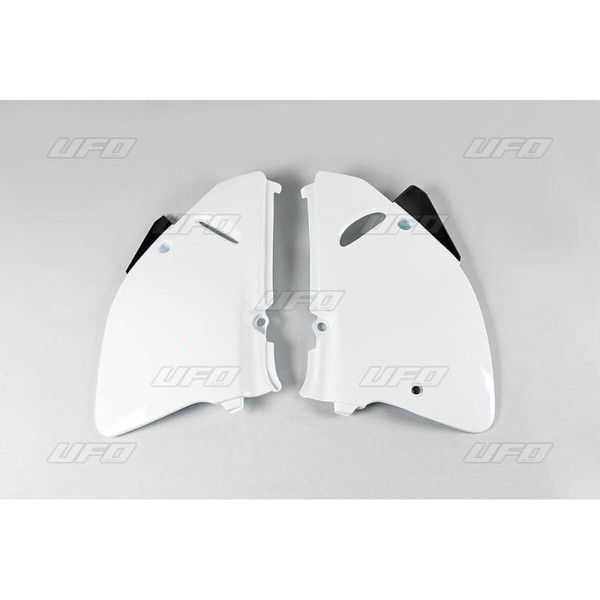 Suzuki Rm 125 / Rm 250-94/95 - Paar Seitenplatten Ufo Weiß - SU02946-041-image