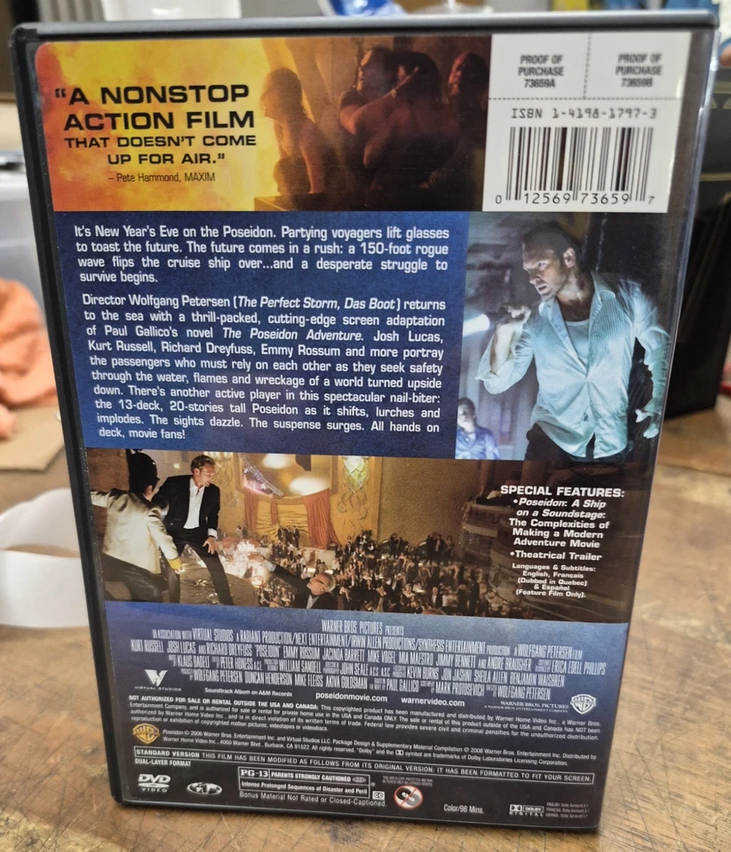 Poseidon (Full-Screen Edition) - DVD - Like New (285) - Image 2 of 4