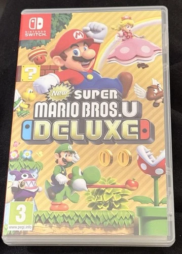 Nintendo New Super Mario Bros. U Deluxe Nintendo Switch Game Original Box