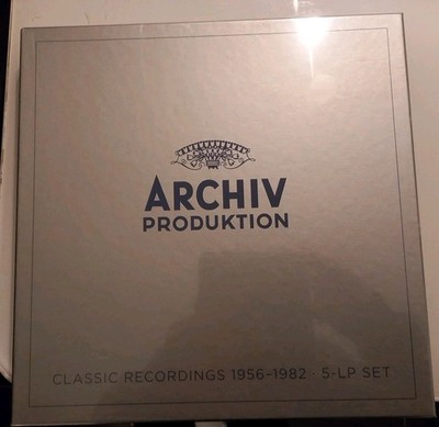 ARCHIV PRODUCTION 5 LP LIMITRD EDITION 180 GR VINYL PRESSUNG Lim NO 703 Neu OVP 