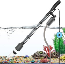 Electric Aquarium Vacuum Gravel Cleaner, 25W 6 in 1 Multifunction Fish Tank C...