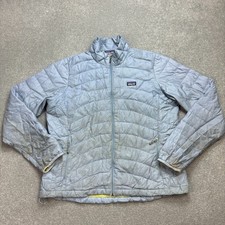 Patagonia Jacket Womens X Large Grey Puffer G...